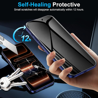 Plus de 1000 avis cinq étoiles – Film de protection hydrogel anti-espion pour écran d'iPhone 17 16 15 14 13 12 Pro Max Plus Mini