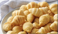 Moules à mini-croissants avec construction sans soudure et cadre en acier haute résistance pour systèmes de cuisson automatique industriels, moules à pain personnalisés