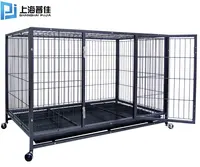 Jaula plegable portátil de metal para perros, jaula para perros y gatos, jaula para animales, gran oferta