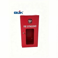 Armoire pour extincteur Jinkai, enrouleur de tuyau d'incendie, en acier inoxydable/acier au carbone, revêtement en poudre, léger et portable