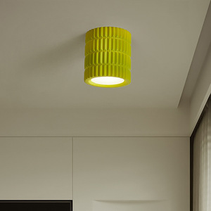 Lámpara de Techo LED de Estilo Retro Francés para Sala de Estar o Dormitorio, Sin Necesidad de Perforación; Estilo Nórdico Original - Product Image 3