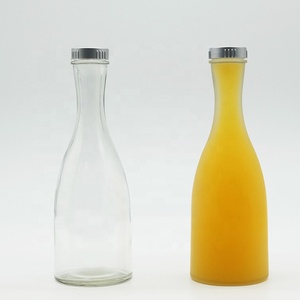 Bouteille de jus élégante à col étroit 100ml 300ml 375ml 500ml <span class=keywords><strong>avec</strong></span> une forme unique pour une présentation exquise des boissons - Product Image 4