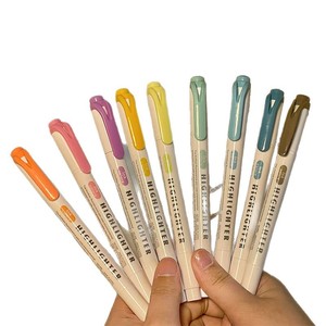 Marcadores <span class=keywords><strong>Pastel</strong></span> - Marcadores de Doble Punta, Punta Biselada y Punta Fina para Anotaciones en la Biblia, Toma de Notas - Product Image 2