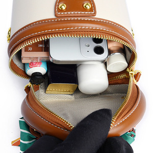 Venta al por mayor de alta calidad de moda Bolsos Monederos Bolsos cruzados Bolsos de hombro de cuero PU Cremallera Bolsos de cubo para las mujeres - Product Image 4