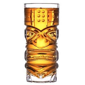 Exótico Zombie <span class=keywords><strong>Tiki</strong></span> Cocktail Glass Cup Modern South-Sea Themed para viajes en casa o fiestas para vino - Product Image 3