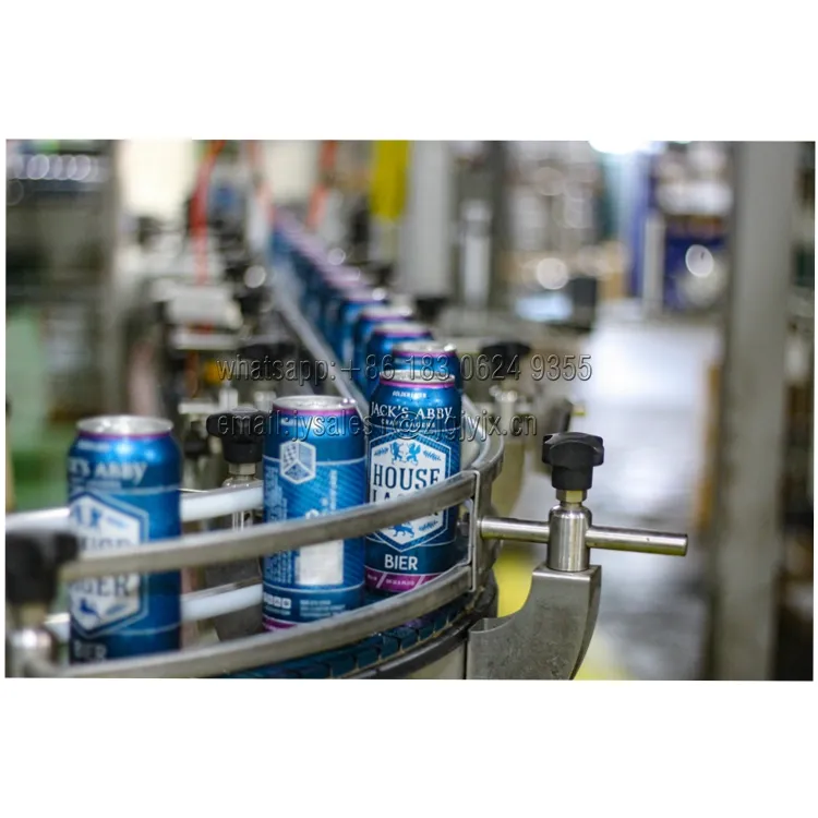소기업 맥주 탄산 음료 깡통 충전물 기계, 맥주 통조림으로 만드는 선