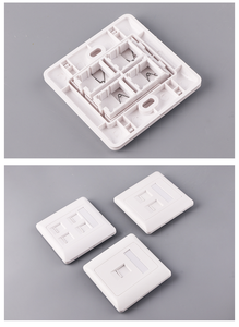 1 Port CAT8 CAT7 <span class=keywords><strong>RJ45</strong></span> 86 Type Panneau Mural <span class=keywords><strong>CAT</strong></span>.<span class=keywords><strong>7</strong></span> LAN Faceplate Ethernet Cable Socket Net Plug Shield Socket (CAT7) - Product Image 3