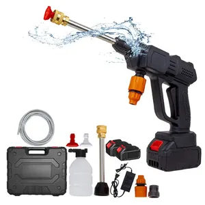 48 Vf Portable High Pressure Cleaner Car Wash Accessories Water Spray Gun Car Washer