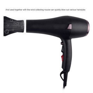 Secador de Pelo <span class=keywords><strong>Eléctrico</strong></span> de Alta Potencia 2000W con Protección Contra Sobrecalentamiento, Aire Frío y Caliente, 3 Velocidades, Empaque de Regalo para Salones de Belleza - Product Image 4