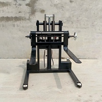 Batterie au Lithium hydraulique personnalisé manuel électrique double usage fonction empileur petit chariot élévateur 2000kg 2T gerbeur de palettes électrique