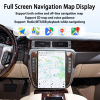 Autoradio Android compatible avec GMC YUKON/Chevy Suburban Tahoe 2007-2013, navigation GPS CarPlay, lecteur multimédia avec écran numérique