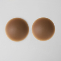Nuevo y en Oferta, Cubrepezones Adhesivos de Silicona Color Cacao, Invisibles, Cómodos, Impermeables y Sin Costuras