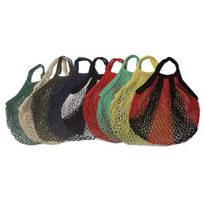 ถุงตาข่ายใส่ผลไม้ผักฝ้ายแบบใช้ซ้ำได้ถุงตาข่ายความจุขนาดใหญ่สำหรับตลาด - Product Image 6