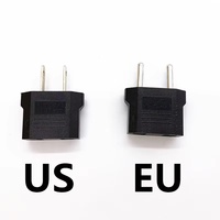 Reiseadapter EU-Stecker Konverter: Amerikanischer, Chinesischer, US-Stecker zu EU-Stecker, Euro-Stecker, Elektrischer Adapter, AC-Steckdose