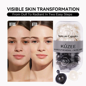 スキンケアカプセルデュアルアクションクレンジング栄養水分補給フェイシャルトリートメントポータブル旅行フレンドリーメイクアップ除去 - Product Image 5