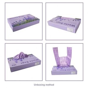 Sacs à cordon biodégradables personnalisés pour litière de chat, sacs à déjections pour animaux de compagnie, sacs poubelles pour litière avec poignée et pelle à litière - Product Image 4