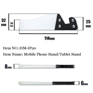 Boler Gifts Verstellbarer V-förmiger ABS HAMA-Handyst änder halter Travel Pocket-Size Mobile Kicks tand <span class=keywords><strong>Promo</strong></span>-Geschenke aus Kunststoff - Product Image 2