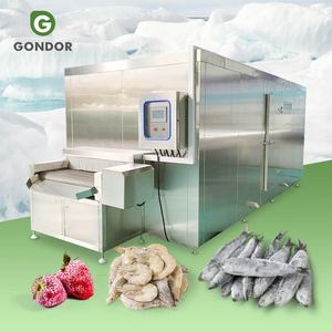 Vegetable Contact Plate <b>Chain</b> <b>Ice</b> Cream Freeze Freezer Machine Quick Frozen Tunnel <b>Chain</b> for Shrimp - Product Image 1
