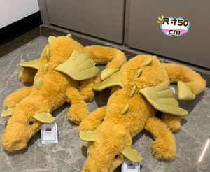 Jellycat Bio-Baumwoll-Plüschtier Himmelsdrache und Schneetier, Flauschige Stoffpuppe mit PP-Füllung, Weiches Gewichtskissen - Product Image 6