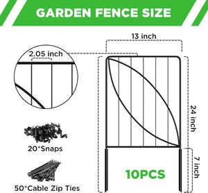 Casa giardino recinzioni metalliche a prova di ruggine pannello di filo saldato cani di confine decorativi animali barriera cortile case casa metallo decorazioni per case - Product Image 2