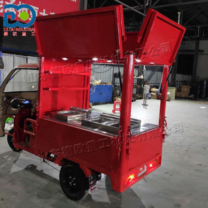 Mini-tricycle électrique pas cher pour la vente de nourriture, chariot mobile portable pour la vente de snacks et de boissons sur les marchés nocturnes - Product Image 6