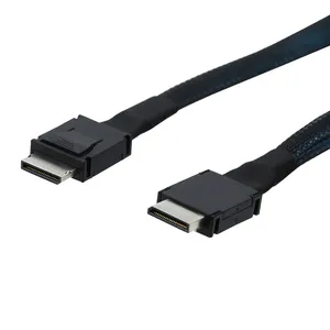 Cable de supervelocidad para servidor OcuLink PCIe PCI-Express de <span class=keywords><strong>4i</strong></span> a MINI SAS, de <span class=keywords><strong>4I</strong></span>, SSD, de 32AWG, para servidor - Product Image 2