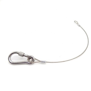 1,5 мм Проволочный Трос из нержавеющей стали с наконечником соединительных деталей - Product Image 1