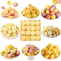 2024 Supermarkten Verkopen Fruitnotensnacks Met Laag Vetverlies Voor De Gezondheid Gevriesdroogde Aardbei Durian Mango Met Cashewnoot