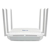 ZIKUN ZC-521T XPON ONU 4GE+2POTS+1CATV+AC2100 WiFi 5 6 Harici Antenli