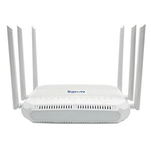 ZC-521T XPON APC MESH FTTH กล่องรับสัญญาณเคเบิลทีวี ONU พร้อม 4GE+2VOIP+1USB+CATV+WDM+WIFI 2.4G&5G  แหล่งจ่ายไฟ 12V - Product Image 1