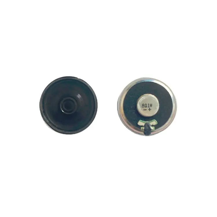 DongGuan Pabrik 28 MM 2 W 4 Ohm Speaker Milar untuk Telekomunikasi Voip