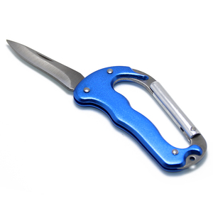 <span class=keywords><strong>Mousqueton</strong></span> de camping multifonction EDC pour l'extérieur <span class=keywords><strong>mini</strong></span> couteau pliable en acier inoxydable <span class=keywords><strong>mousqueton</strong></span> de voyage en métal avec couteau - Product Image 5