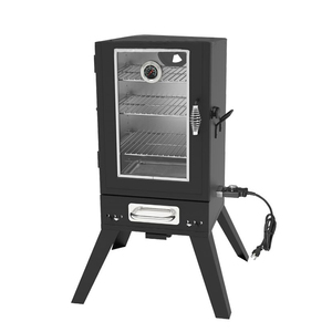 <span class=keywords><strong>Barbecue</strong></span> <span class=keywords><strong>vertical</strong></span> électrique à fenêtre de nouvelle conception, fumoir, grill avec grille de cuisson réglable, accessoires de cheminée en acier inoxydable - Product Image 2