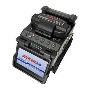 เครื่องเชื่อมต่อใยแก้วนำแสง ST3100C แบบจัดตำแหน่งแกนกลางอัตโนมัติ แม่นยำ พกพาสะดวก สำหรับ FTTH - Product Image 2