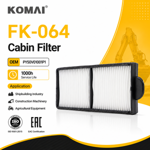 Filtro de Cabina KOMAI PS50V01005P1  51186-10590  SC80096  PY50V01001P1 para KOBELCO - Product Image 1