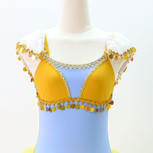 Vestido de Ballet Romántico Profesional, Tutú Coppelia Swanilda, Traje de Danza para Actuación Escénica, La Fille Mal Gardée, Ropa de Ballet Lise - Product Image 2