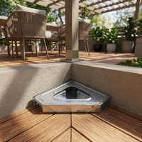 Trampa Profesional para Ratones de Captura Múltiple, Caja de Control de Roedores de Acero Inoxidable con Ventana Transparente para Uso Institucional y Agrícola