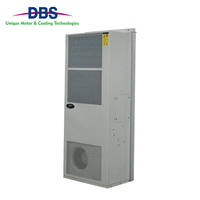 Gabinete de Telecomunicaciones Eléctrico DBS 19U, IP55, Montaje en Pared, Rack, Compresor Hitachi de 48V CC, Aire Acondicionado de 500W, Refrigeración