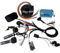 Moteur central QS165 V1 35H 5000W pour conversion Surron Light Bee avec contrôleur Fardriver ND72450 pour kits de vélos électriques