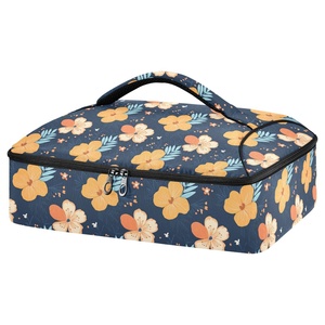 Customizable Bags Factory Supply Hawaiian Lehua Ulu Breadfruit Large Capacity Portable Carriers Food Delivery Bag for Picnic - Product Image 1