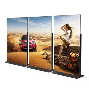 75 Inch Full Screen 4K Wifi Lcd Advertising Display Players Indoor Digital Display