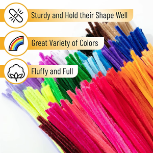 Nuevo Color grueso Twist Bar Puzzle juguetes Chenille Stems Kindergarten niños/niños DIY hecho a mano <span class=keywords><strong>Fuzzy</strong></span> <span class=keywords><strong>Wire</strong></span> Pipe Cleaner - Product Image 4