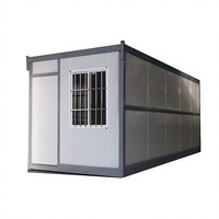 Hébergement préfabriqué extensible pour chantiers de construction, unité mobile robuste et durable, dortoir mobile robuste
