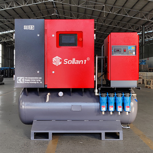 Compresseur d'air rotatif silencieux 4-en-1 à économie d'énergie 11 kW 15 CV 10 bars - Product Image 1