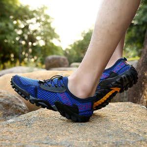 Chaussures <span class=keywords><strong>de</strong></span> bain pieds nus à séchage rapide pour femmes et hommes avec semelle antidérapante en maille Drainage Pliable Voyage Plage Sports nautiques Baskets aquatiques - Product Image 5