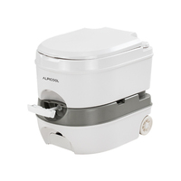 Toilette portable Alpicool OC23, 20L, pour le camping, les voyages, les toilettes mobiles d'extérieur, pour la vente en gros