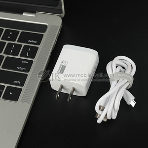 Cargador de Teléfono Móvil Súper Económico 2.1a Combo de Doble Puerto, Cargador <span class=keywords><strong>USB</strong></span> Rápido, <span class=keywords><strong>Adaptador</strong></span> de Viaje con Cables de Carga para <span class=keywords><strong>iPhone</strong></span> 14 - Product Image 5