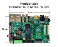 Carte de développement MILIANKE Linux Cortex-A9 série ZYNQ7000 avec 512 Mo de DDR3, prend en charge USB2.0, I2C, Uart, 4G, Audio, FEP, CAN