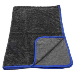 Microfibra de una sola capa Auto Twisted Loop fabricante de microfibra de secado de coche microfibra Toalla de secado de bucle de giro grande para coche - Product Image 3