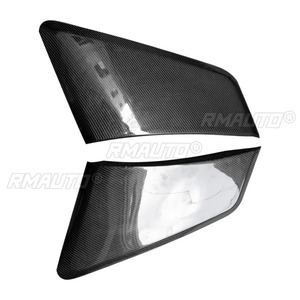 Car Rear Bumper Air Intake Vent Splitte Accessories for Ford Mustang 15-17 Rear Bumper <b>Splitter</b> Cover Air Vent Trim Body Kit - Product Image 5